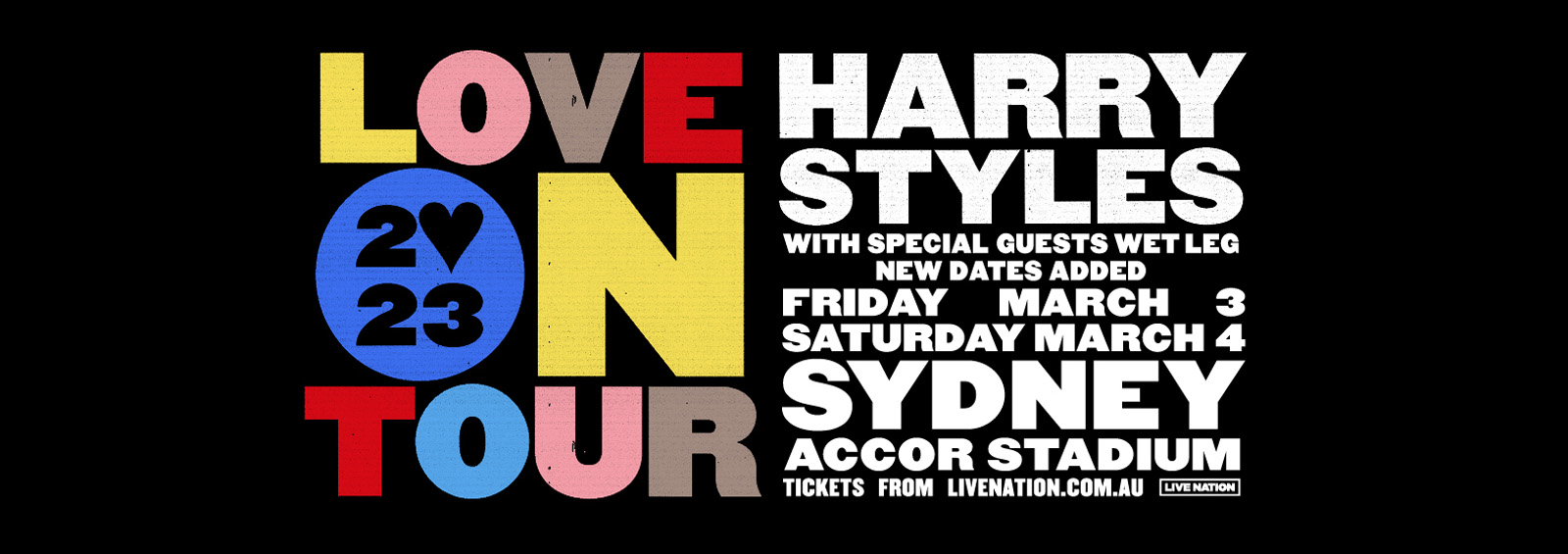 harry styles tour sydney