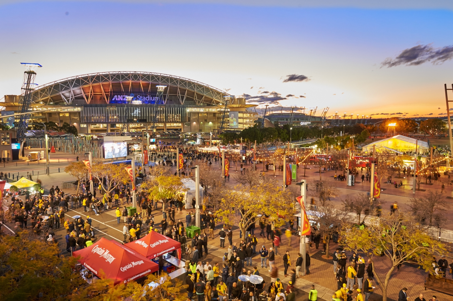 Sydney Olympic Park Going Gold for Bledisloe Cup at ANZ Stadium This