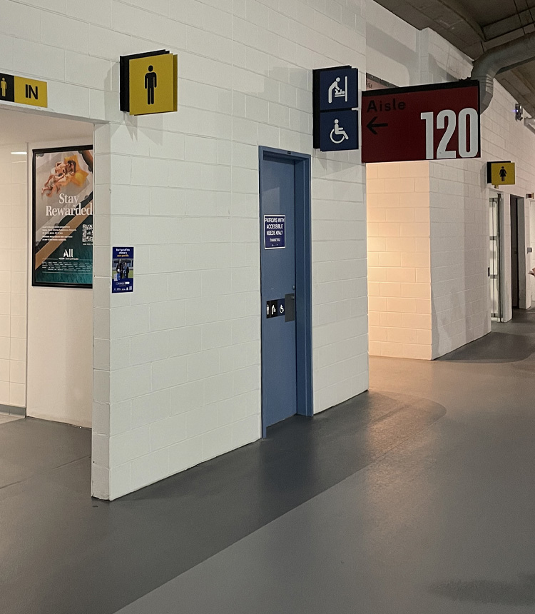 Accessible Bathrooms at Accor Stadium