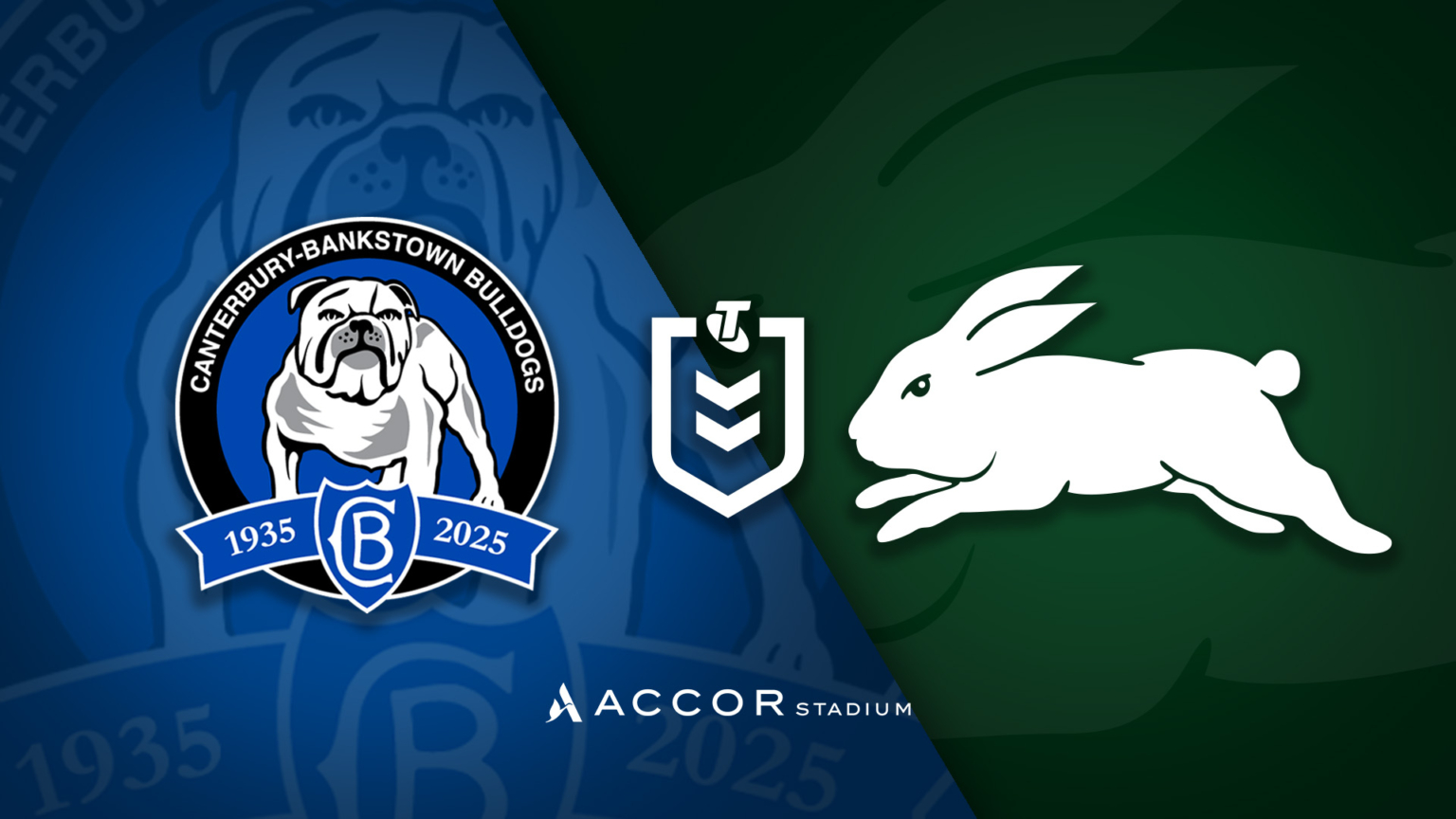 NRL Round 7 Bulldogs v Rabbitohs Accor Stadium